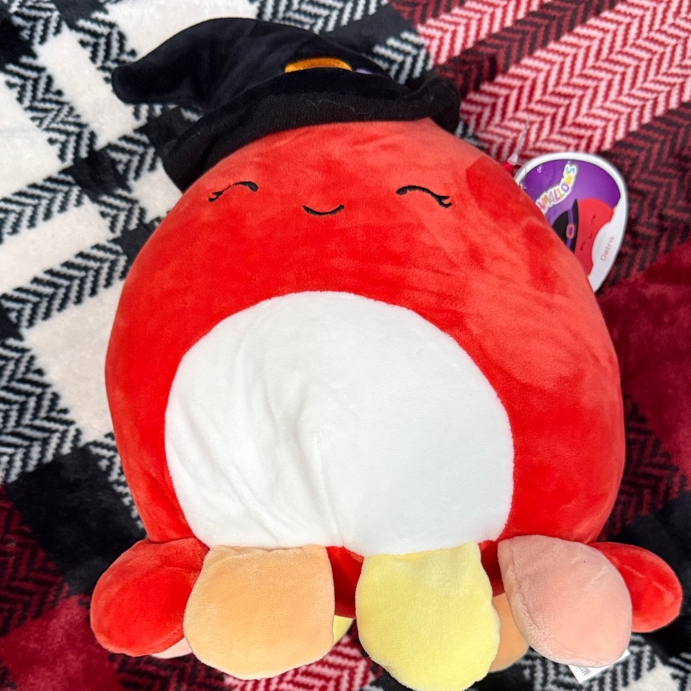 Squishmallows 8” Detra octopus witch